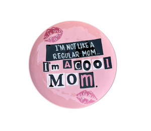 Bridgehampton Color Me Mine Mom Dinner Plate