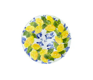 Bridgehampton Color Me Mine Lemon Delft Platter
